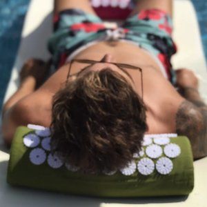 Bed Of Nails BON Pillow Green